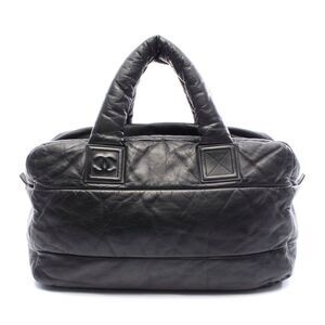 Chanel Leather Coco Cocoon Boston Bag